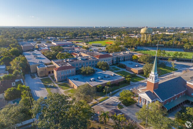 Plant High School is a prominent school in the Beach Park Neighborhood.