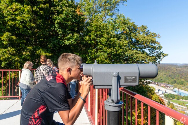 The Johnstown Inclined Plane delivers panoramic valley views along with nearby hiking and biking.