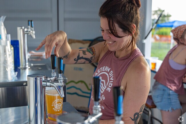 Blacksburg is known for its thriving micro brew options. .