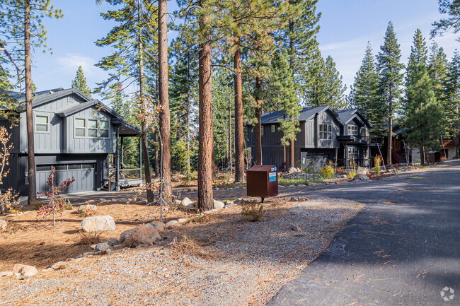 Newer contemporary mountain homes can be found in the mountains of Tahoe Vista.