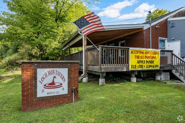 The LochMon Tavern sits at the bottom of the hill in Lincoln.