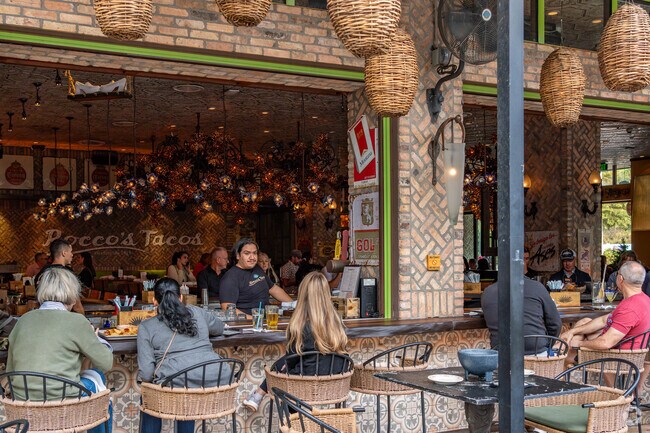 Audobon Country Club residents can get their latin cuisine fix at nearby Rocco's Tacos.