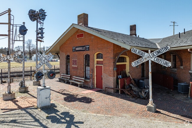 The Orrville Railroad Heritage Society preserves the reason of the town's existence, the railroad.
