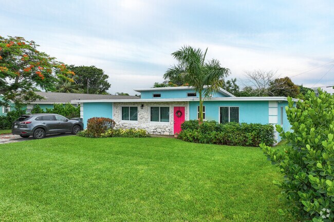 Pastel-colored rows of homes bring classic charm to San Castle.