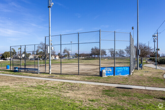 Enjoy a baseball game at Veterans Park in Parlier.