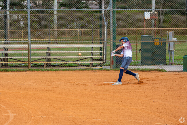 The baseball field in Walnut Creek, NH is perfect for local sports.