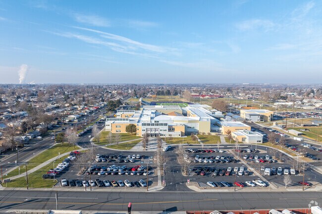 Hermiston high school is located near downtown Hermiston.