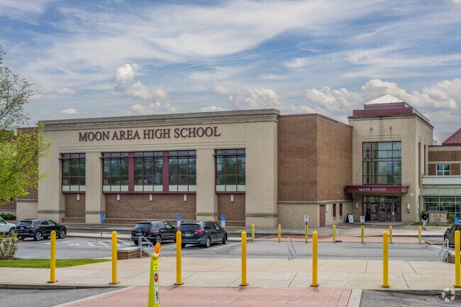 Moon Area High School has an overall rating of an A on Niche and serves Carnot-Moon.