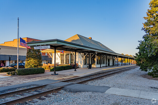Southern Pines has a long and storied railroad heritage.