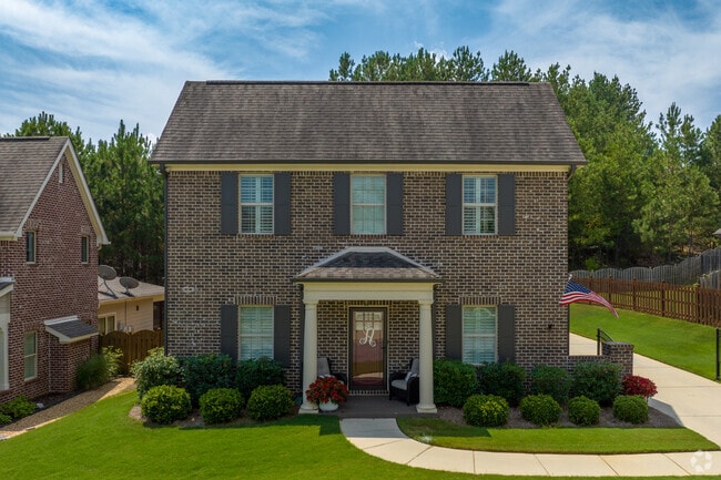 This colonial style house adds charm to Chelsea.