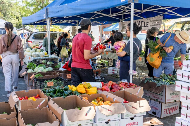 The Saratoga West Valley Farmers Market has a lot of delicious produce and other items.