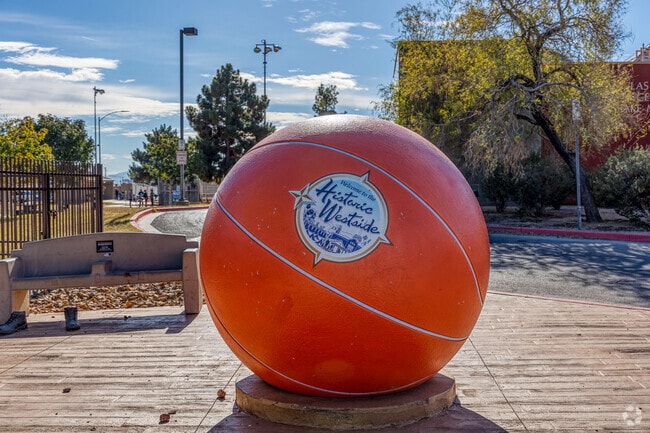 Kianga Isoke Palacio Park is a green oasis in the center of West Las Vegas.