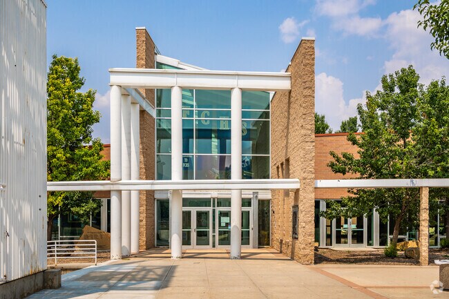 Fort Collins High School caters to numerous neighborhood students.