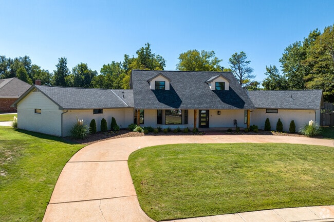Semi Circle driveways make parking for friends and family easier.