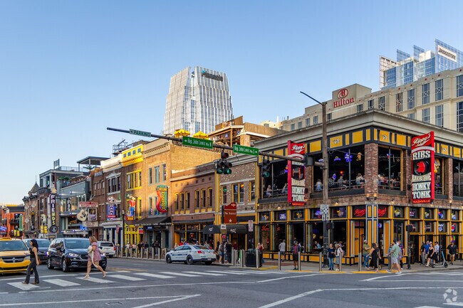 The District in Nashville is home to the Honky Tonk highway.