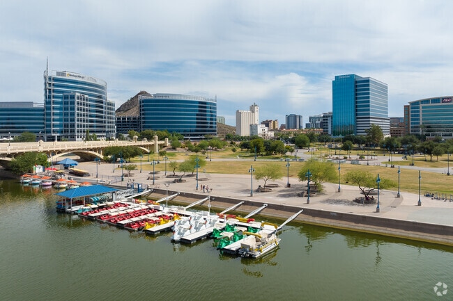North Tempe residents love visiting Tempe Town Lake to enjoy the scenic views.