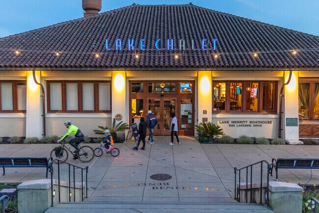 Lakeside Neighborhood's Lake Chalet resides in a gorgeously renovated 100 year old building.