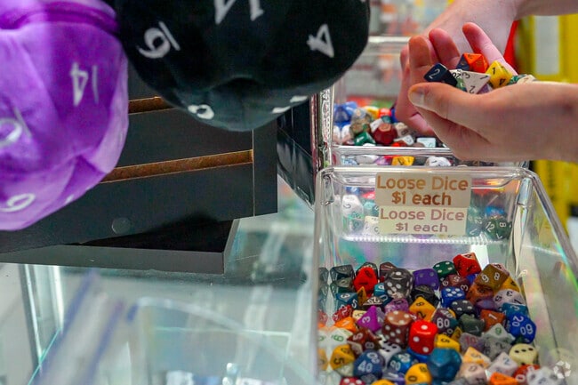 Crescent City Comics in Marlyville-Fontainebleau supplies gear for your next TTRPG adventure.