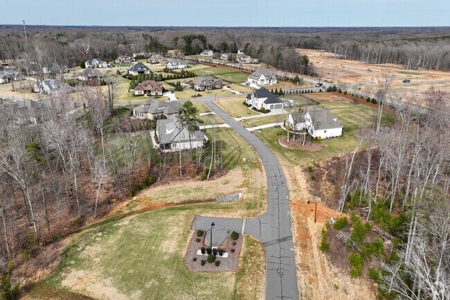 The city of Summerfield is known for houses with extremely spacious lots while surrounded by nature.