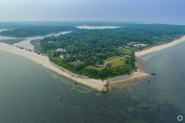 Old Field is picturesque from above.