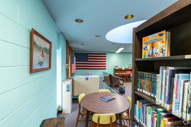 The Thorton Public Library has books available for all ages in East Hazel Crest.