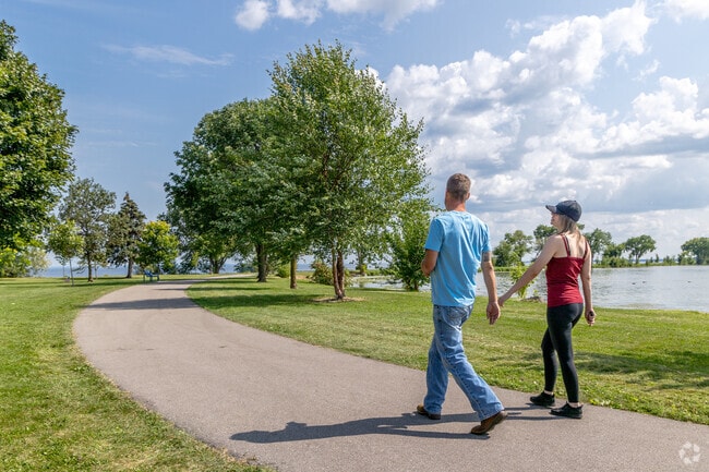 Northshore residents enjoy miles of walking and biking trails.