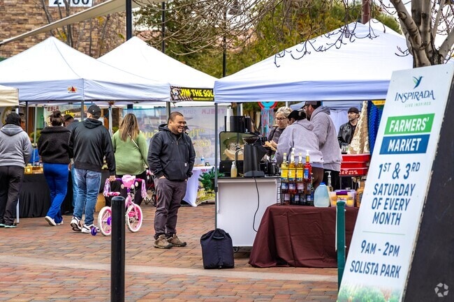 Local farmers markets are common around Anthem Highlands and Henderson, Nevada.