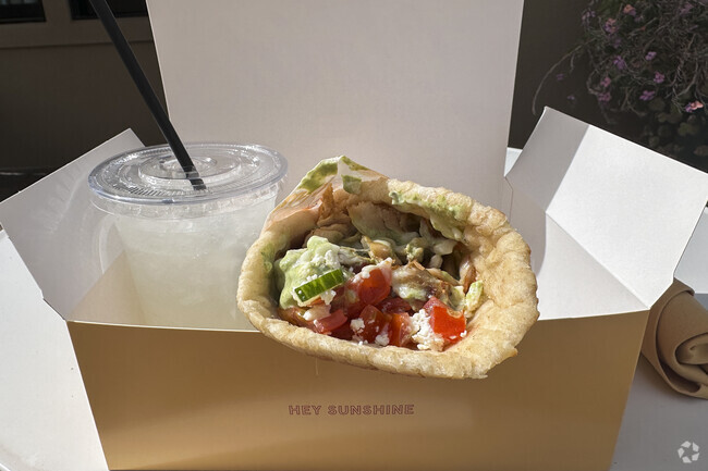 Wildcreek is surrounded by food options, including artisan Mediterranean wraps.