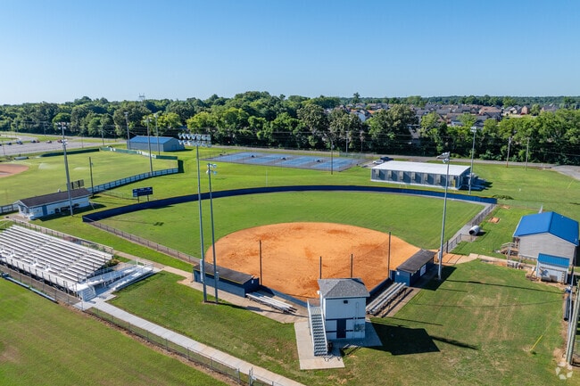 Northeast High School has baseball fields for student athletes to use.