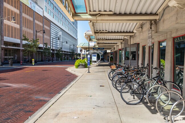 There’s also a station for the Metra line on the Union Pacific West Line in Oak Park.