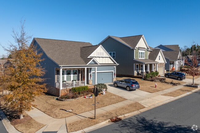 New traditional homes in neighborhoods like Millbridge are most popular in Waxhaw.