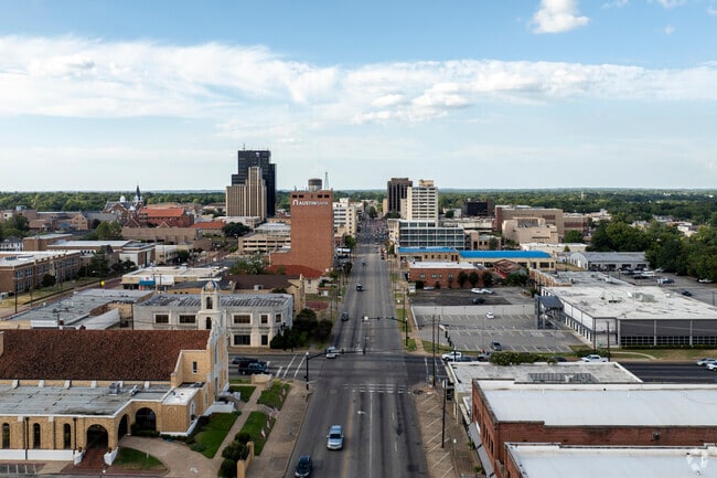 Midtown Tyler is located just to the east of downtown Tyler.