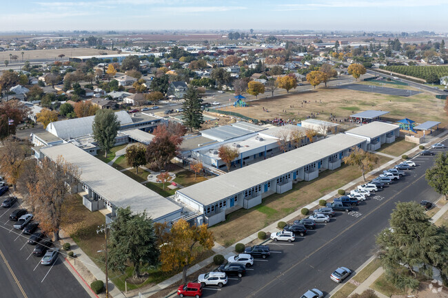 The campus of Fremont Elementary School in Fowler.