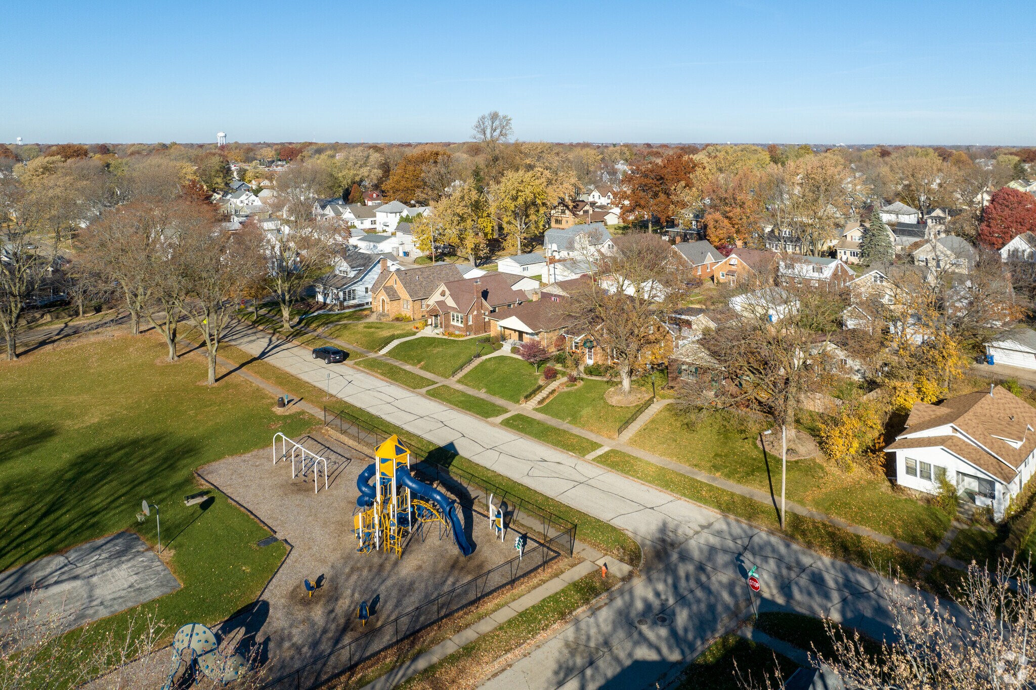 Karstens-City Line is a primarily residential neighborhood on between Rock Island and Moline.