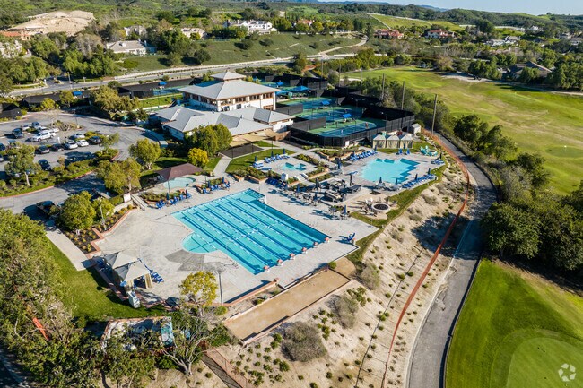 Coto de Caza Golf & Racquet Club also includes two pools and a clubhouse.