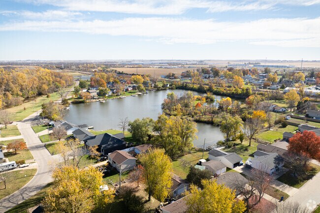 Fairfax offers peaceful neighborhoods surrounded by open spaces near Cedar Rapids.