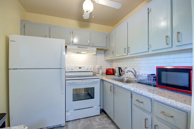 new appliances cutlery pots etc.