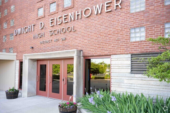 Dwight D. Eisenhower HS is a public school in Blue Island, with approximately 1,773 students.
