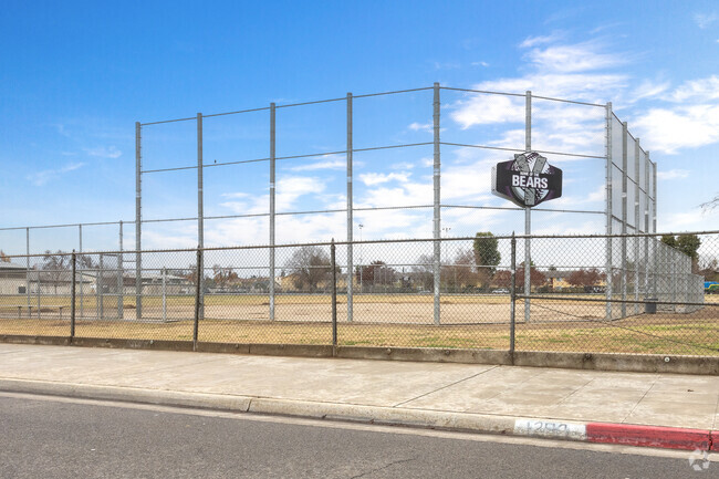 The baseball field at Yosemite Middle School in Fresno.
