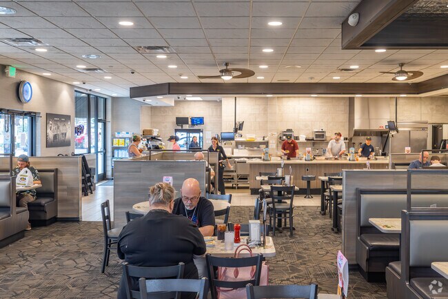 Skyline Chili first opened in 1949 and now has numerous locations throughout Cincinnati, including one near Delshire.