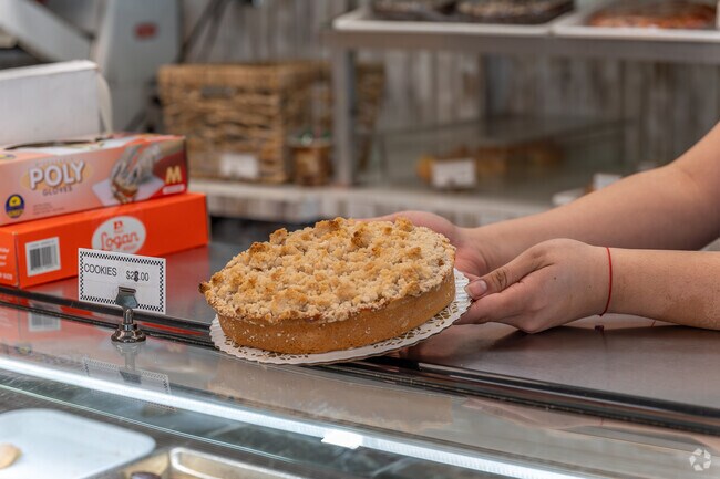 You can find great cakes and cookies at Scarsdale Pastry Center in Quaker Ridge.