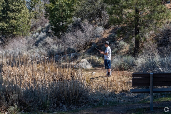 Cold Springs is built around Silver Lake, a popular fishing hole for locals.
