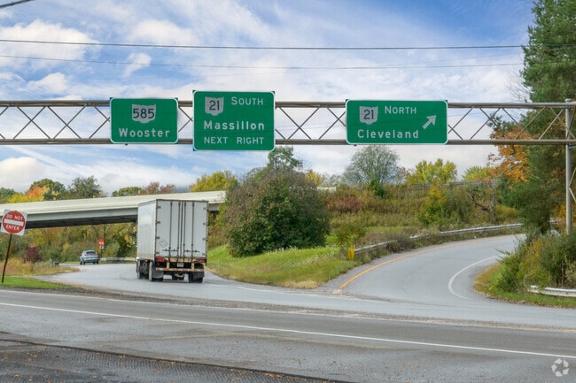 Local highways 585 and 21 will get you quickly to anywhere you want to go in Hametown.