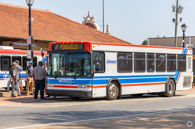 West Pointe residents can reach all parts of Alexandria by using the transit system.