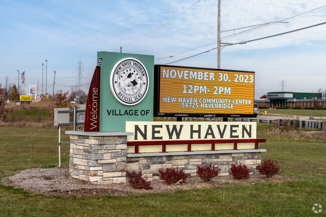 The Village of New Haven is a vibrant town located within a short distance of urban Detroit.