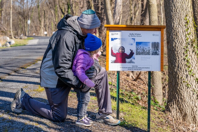 The Capital Area Greenbelt near Paxtang is ideal for family walks and outdoor recreation.