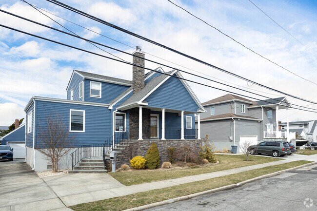 Many Island Park Cape Cod homes have been elevated on cement slabs for flood protection.