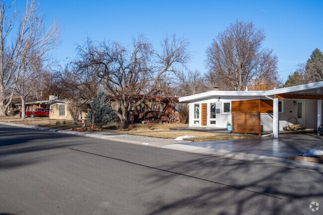 Renovated and traditional ranch homes rest side by side in Alta Vista, Arvada, Colorado.