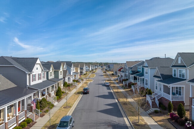 Sidewalks line Forestville’s quiet streets, inviting safe and scenic neighborhood strolls.