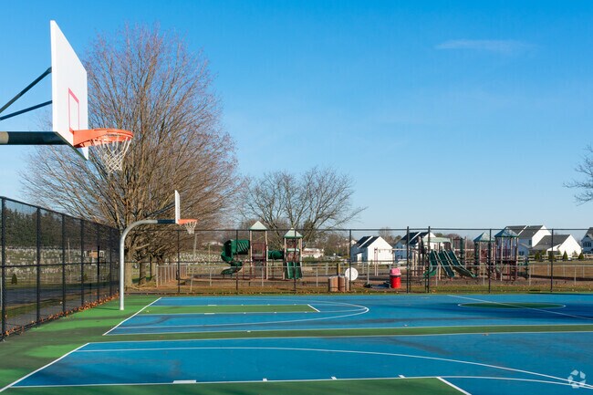 Lower Nazareth Township Park features a basketball court in 
Lower Nazareth Township.
